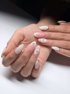 French nail art Pune by Holy Nails