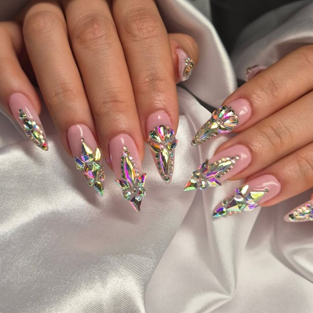 Luxury nail set by Holy Nails Pune