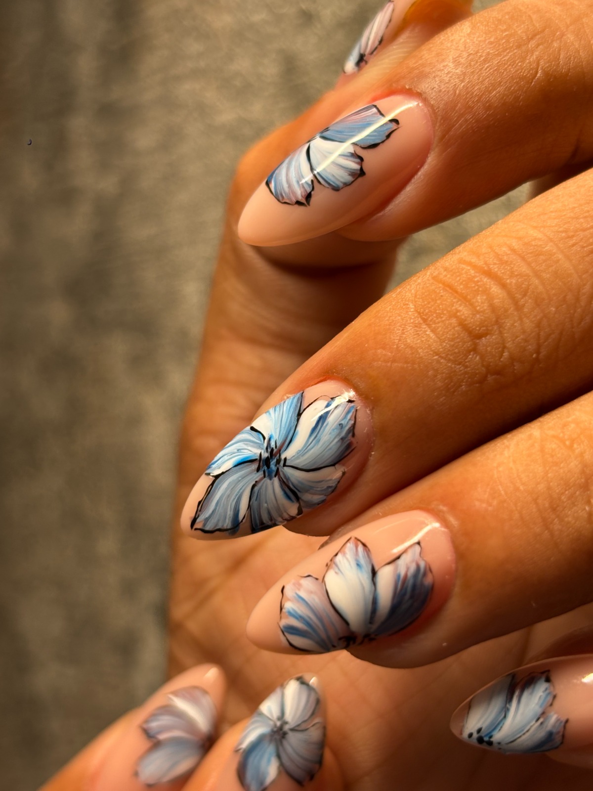 Butterfly nail art trend at Holy Nails Pune