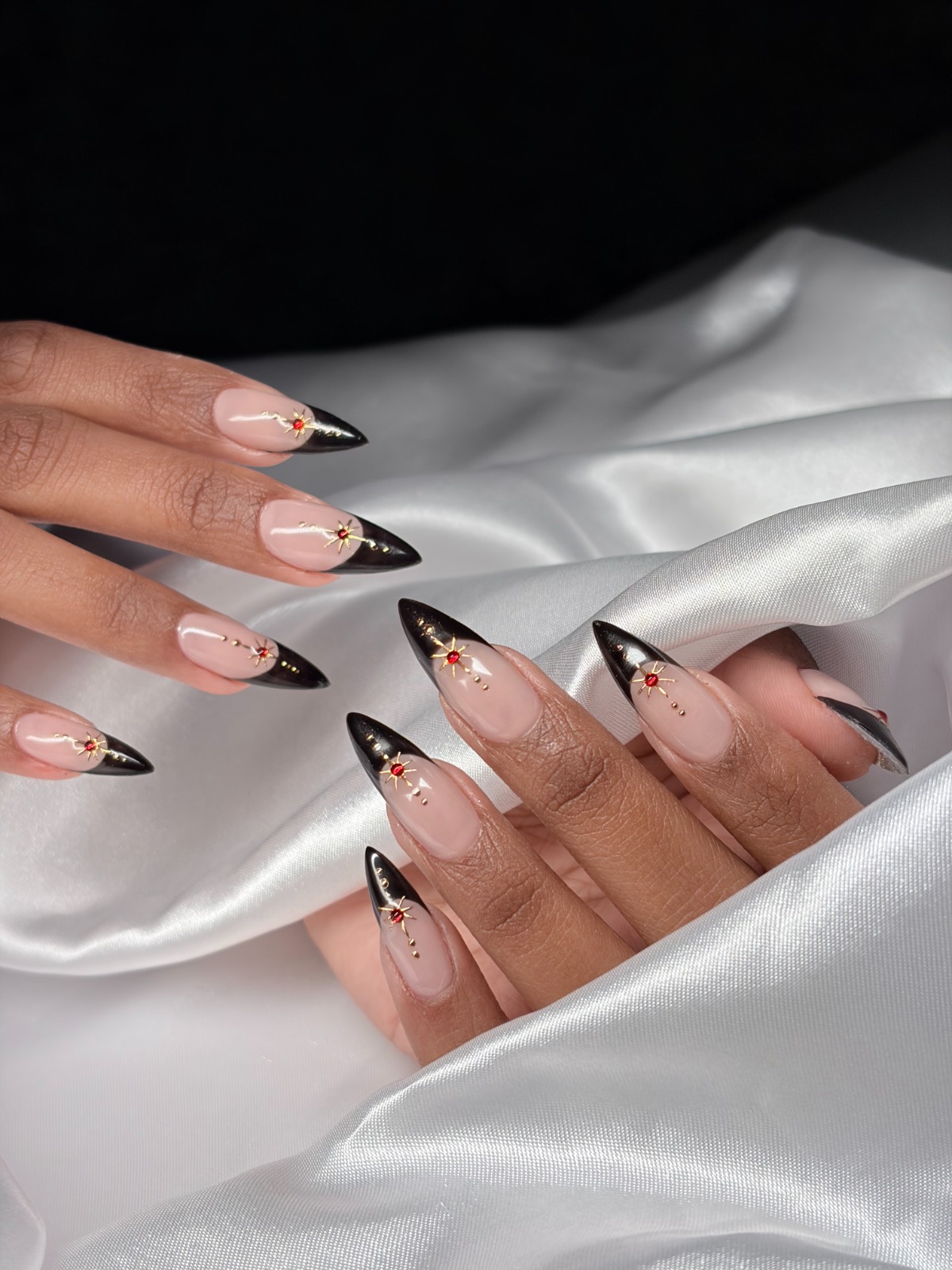 Bridal French tip nails Pune — Holy Nails