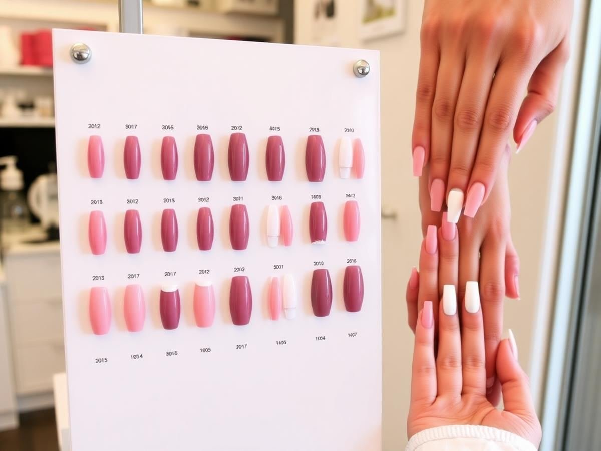 Nail extension length options at Holy Nails Pune